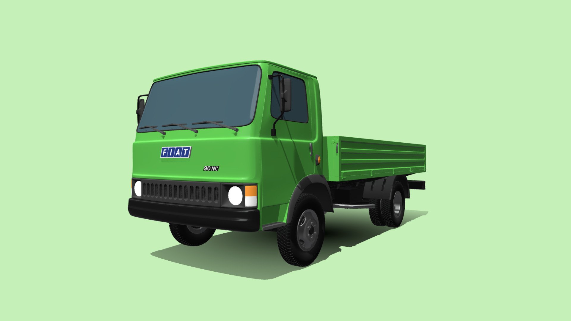 Fiat 90 NC 3d model