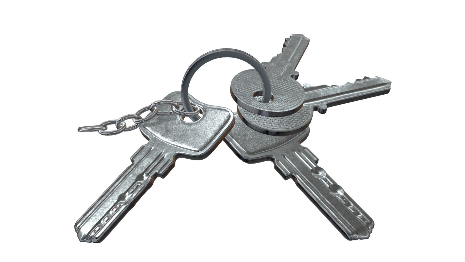 Key set model 3d model