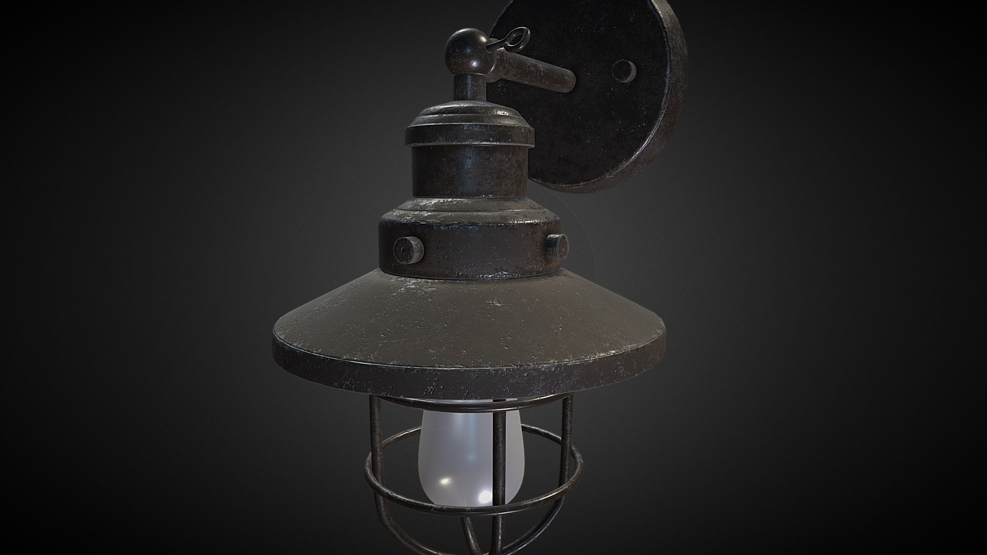 Wall Light 3d model