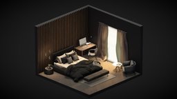 Isometric Bedroom