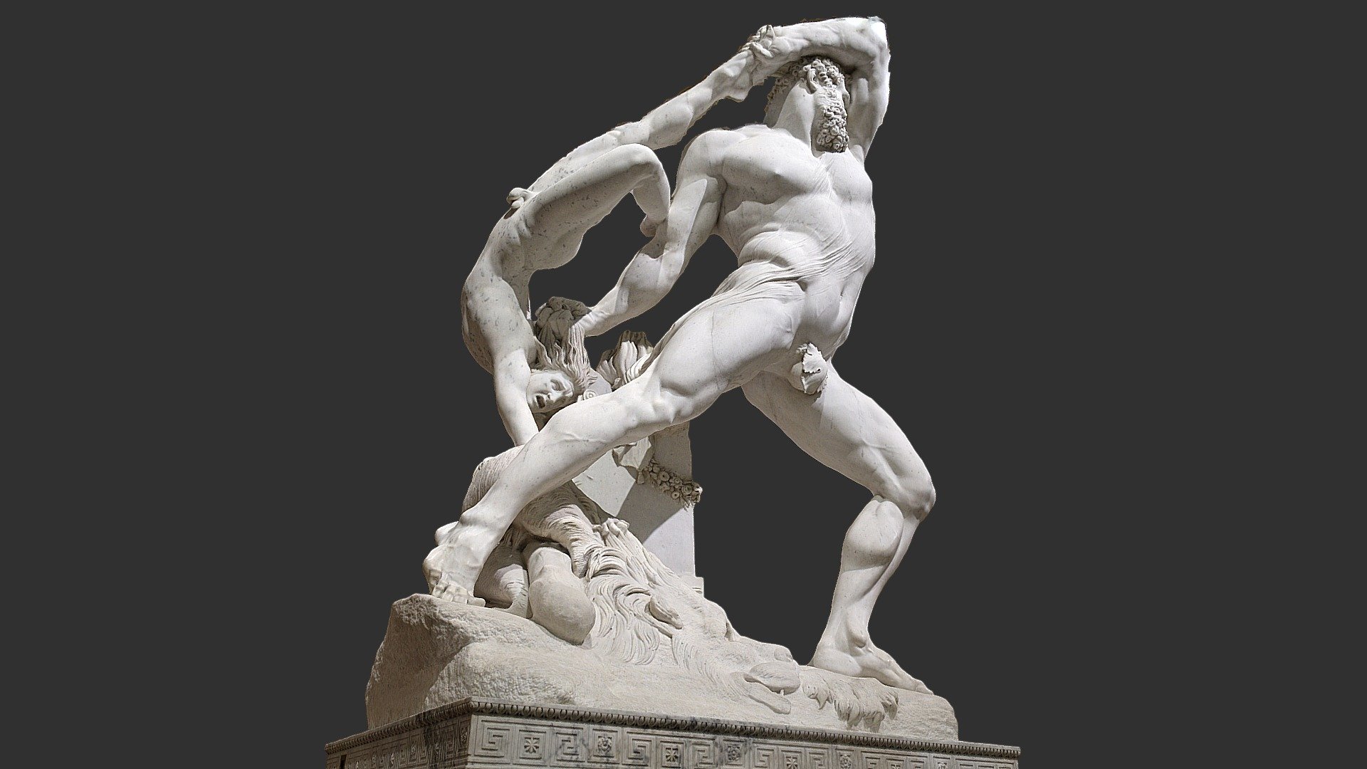 Hercules and Lichas 3d model