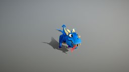 Dino Dragon puppeteered