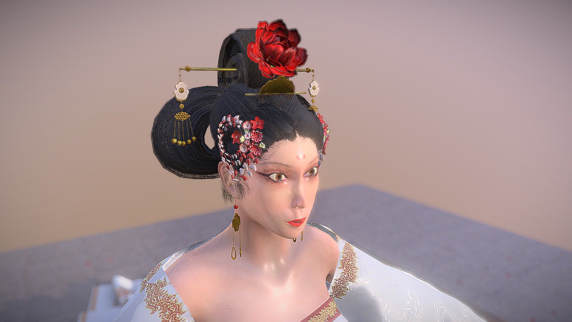 Empress of China 3d model