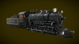 Steam Train (Animated)