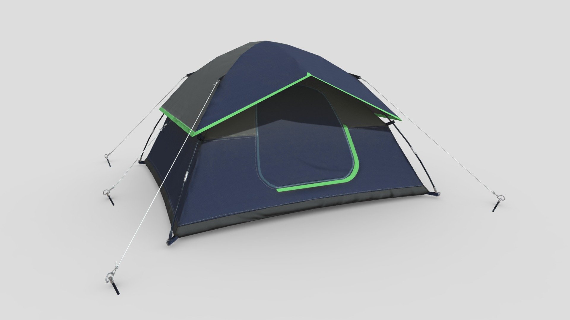 Camping Tent 3d model