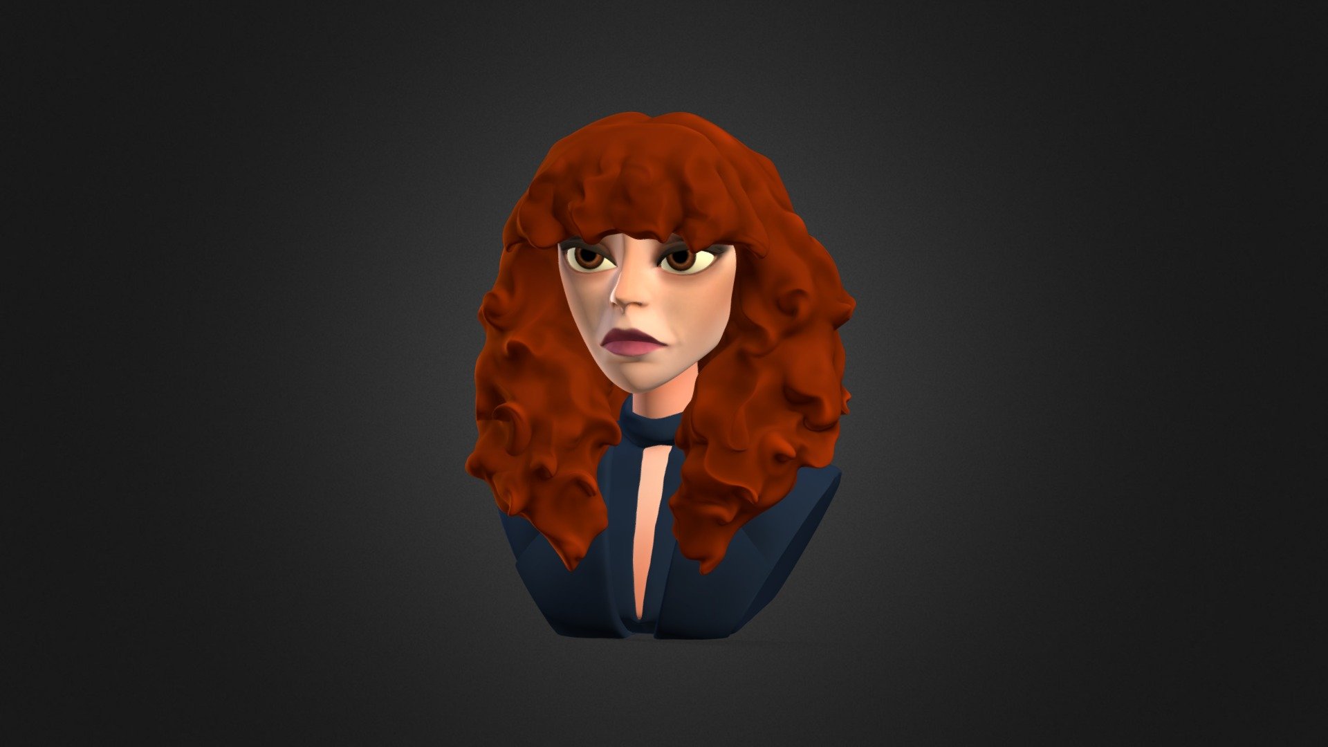 Nadia Vulvokov 3d model