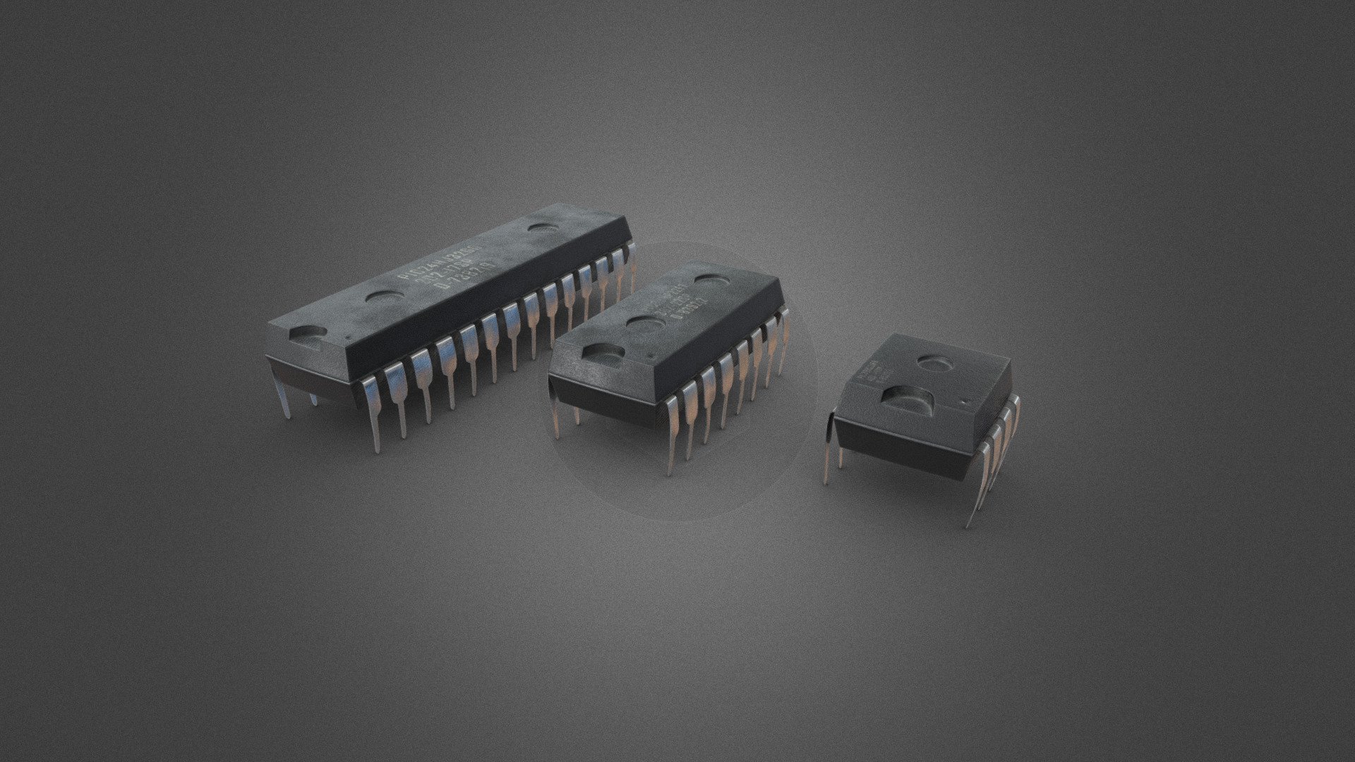 Integrated Circuit 3d model