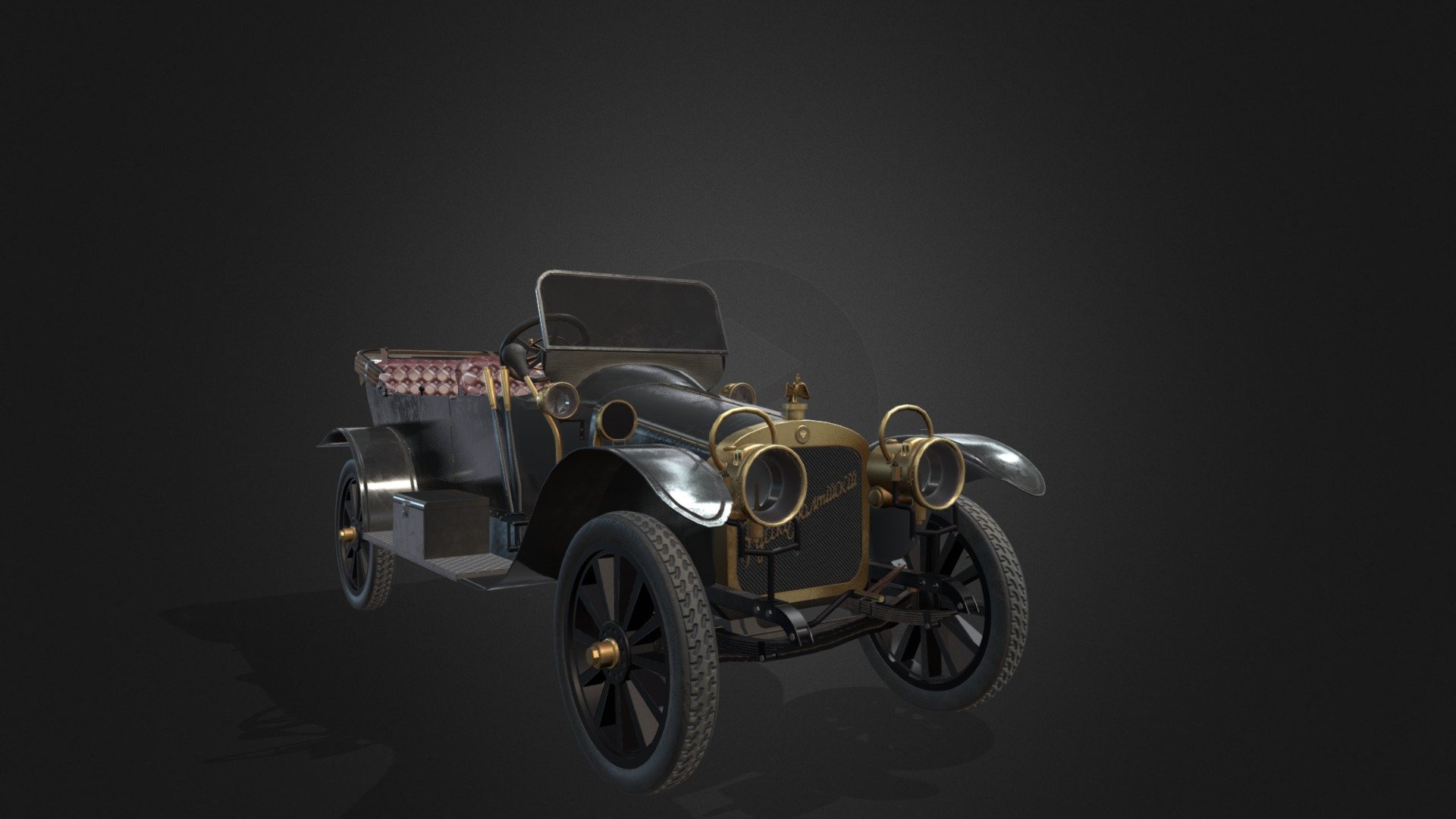 Russo-balt model K 3d model