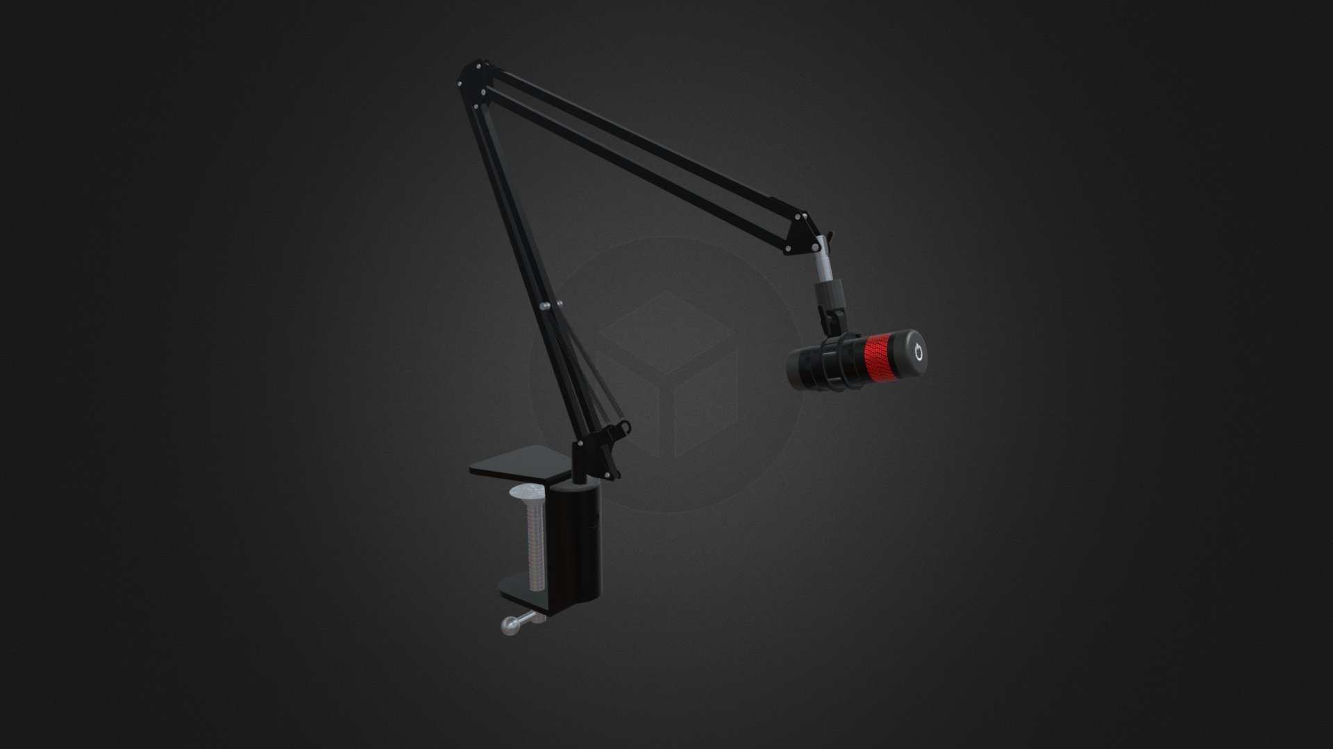 Microphone 3d model