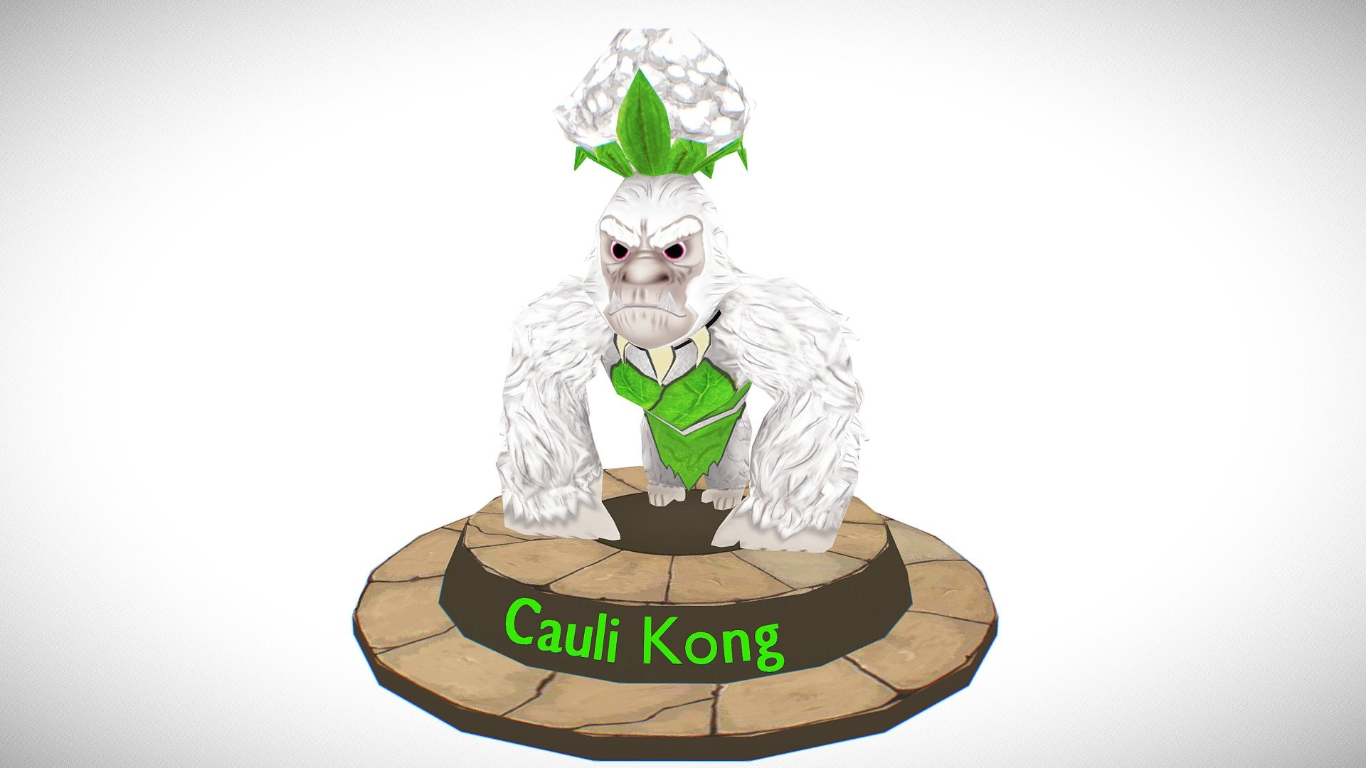 Cauli Kong 3d model