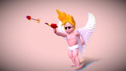 Johnny Bravo Valentines day Cupid Version