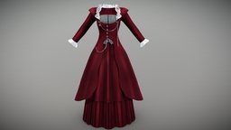 Female Victorian Steampunk Dress