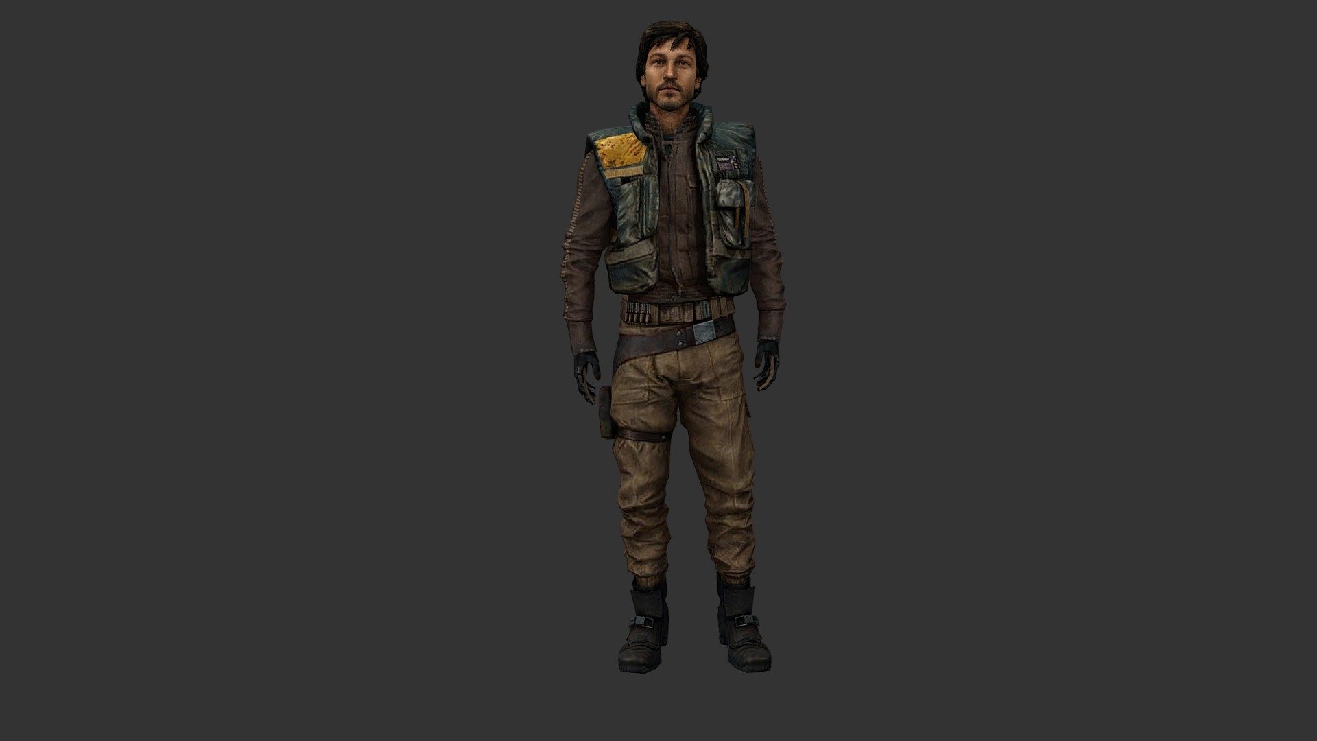 Cassian Andor 3d model