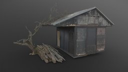 Black hut