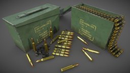 Game Art: Rifle Ammunition Box 5.56