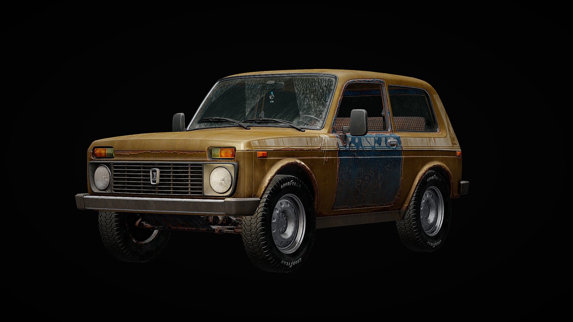 Lada Niva 3d model