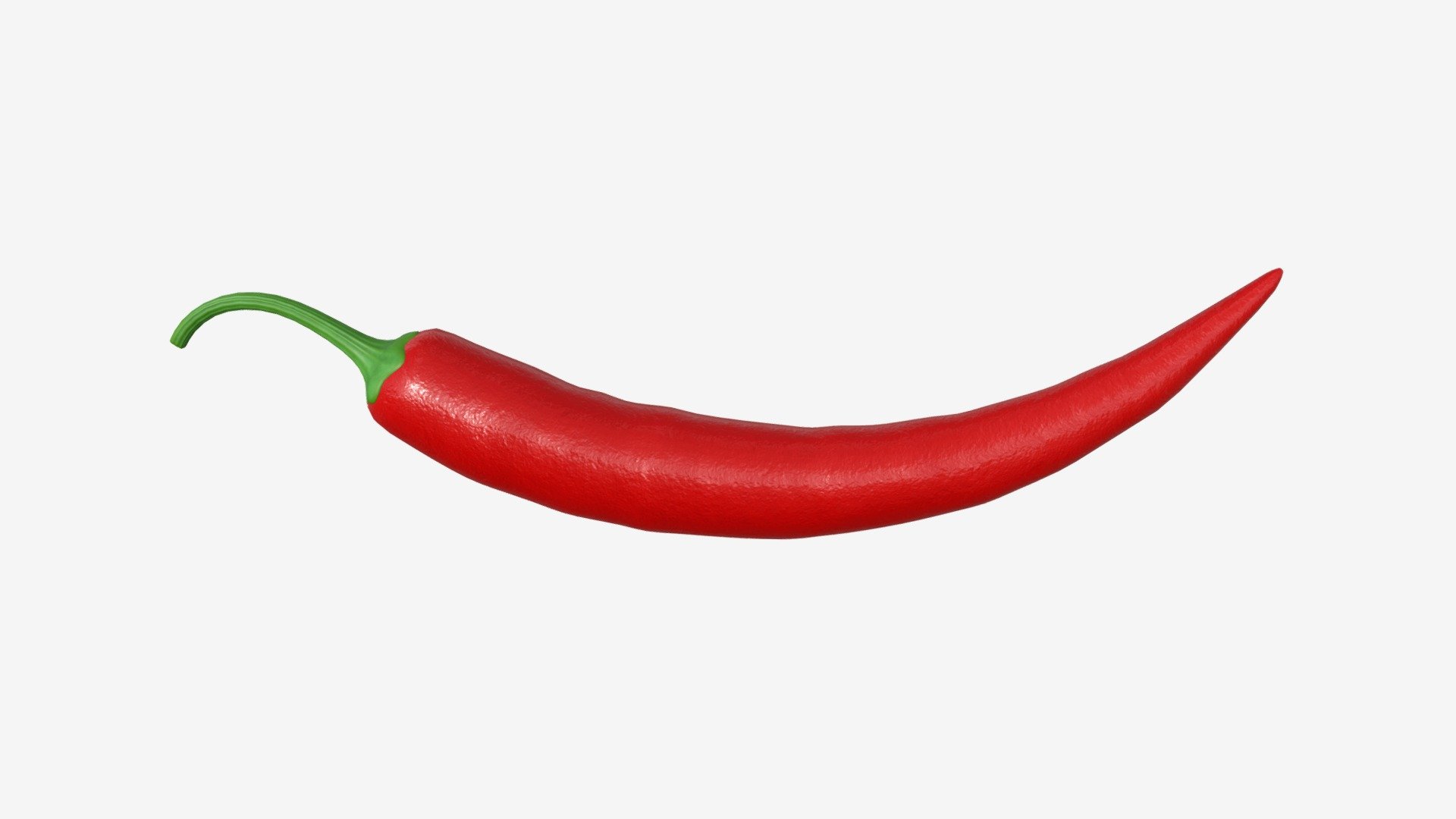 chili pepper 3d model