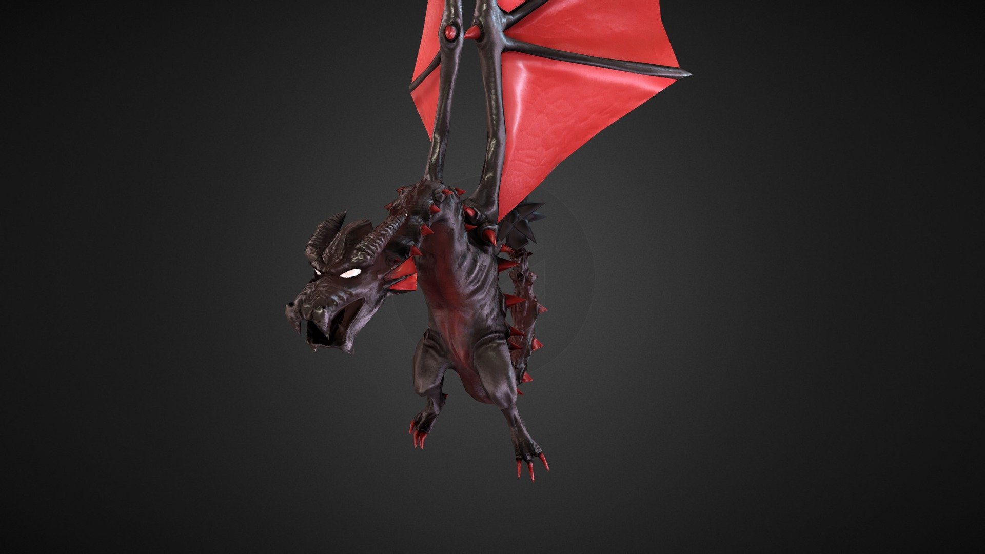 Wyvern Animated! 3d model