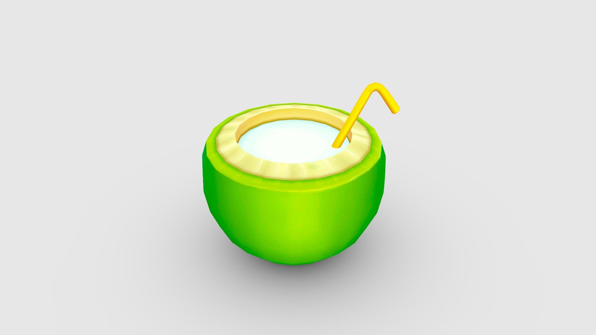 Cartoon Drink 3d model