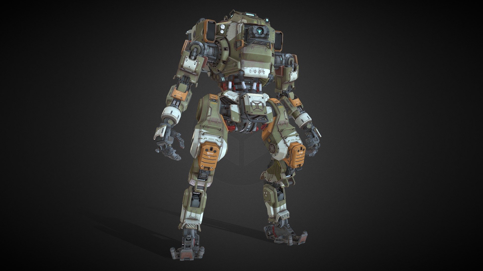 BT-7274 Titanfall 3d model