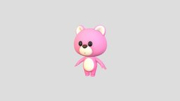 Character216 Pink Bear