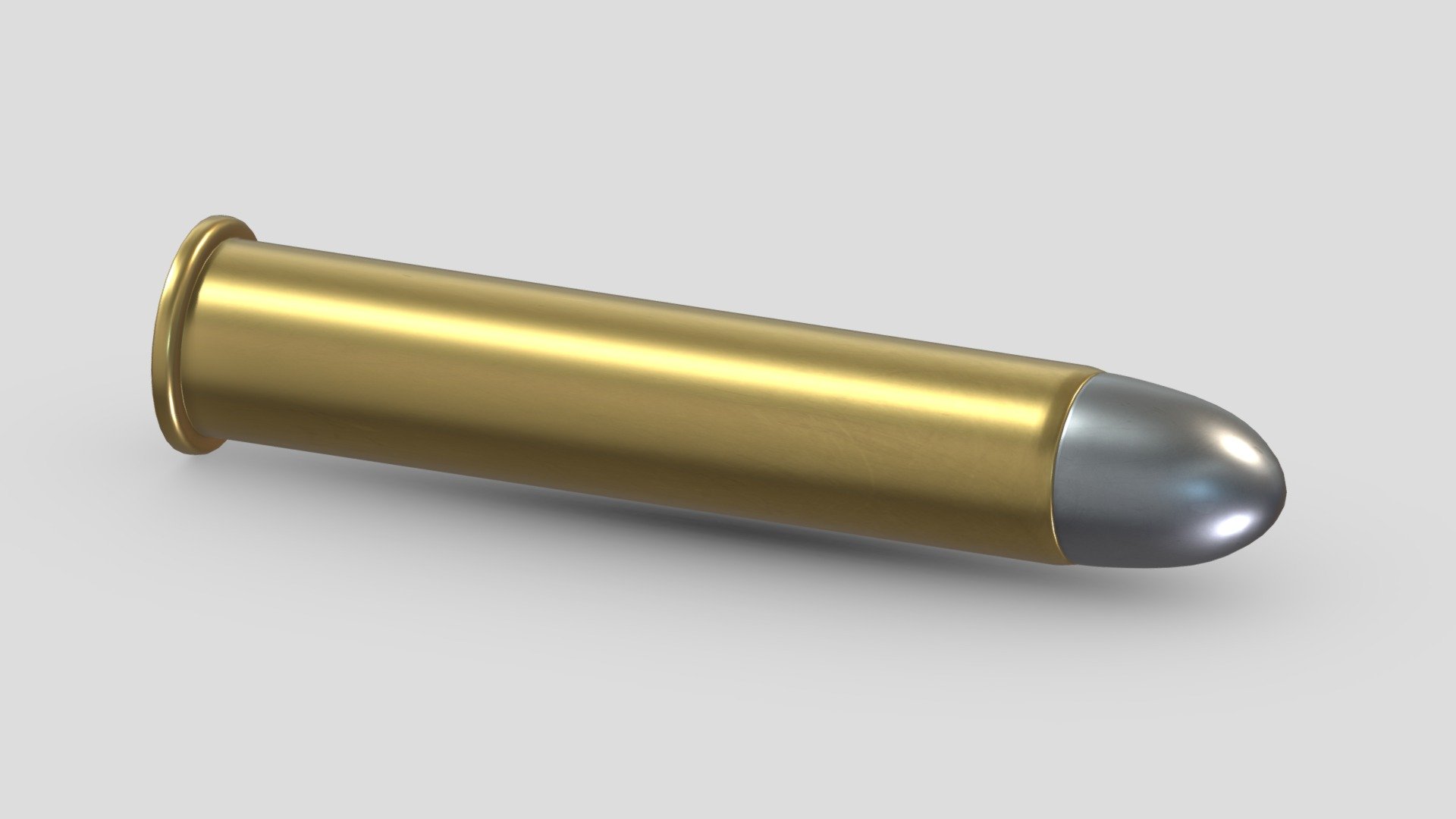 Bullet .50-90 3d model