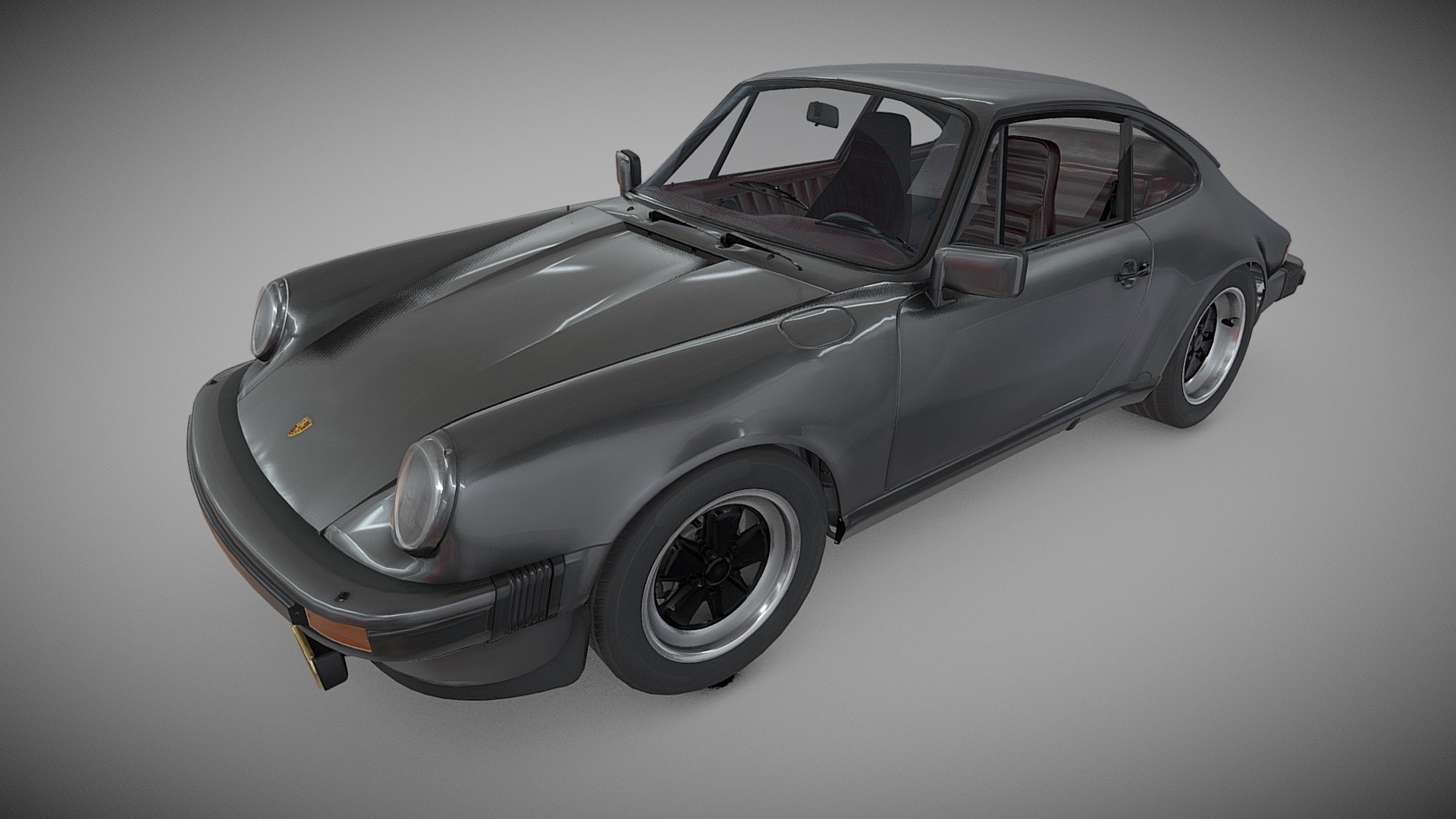 Porsche 911SC Coupé 3d model