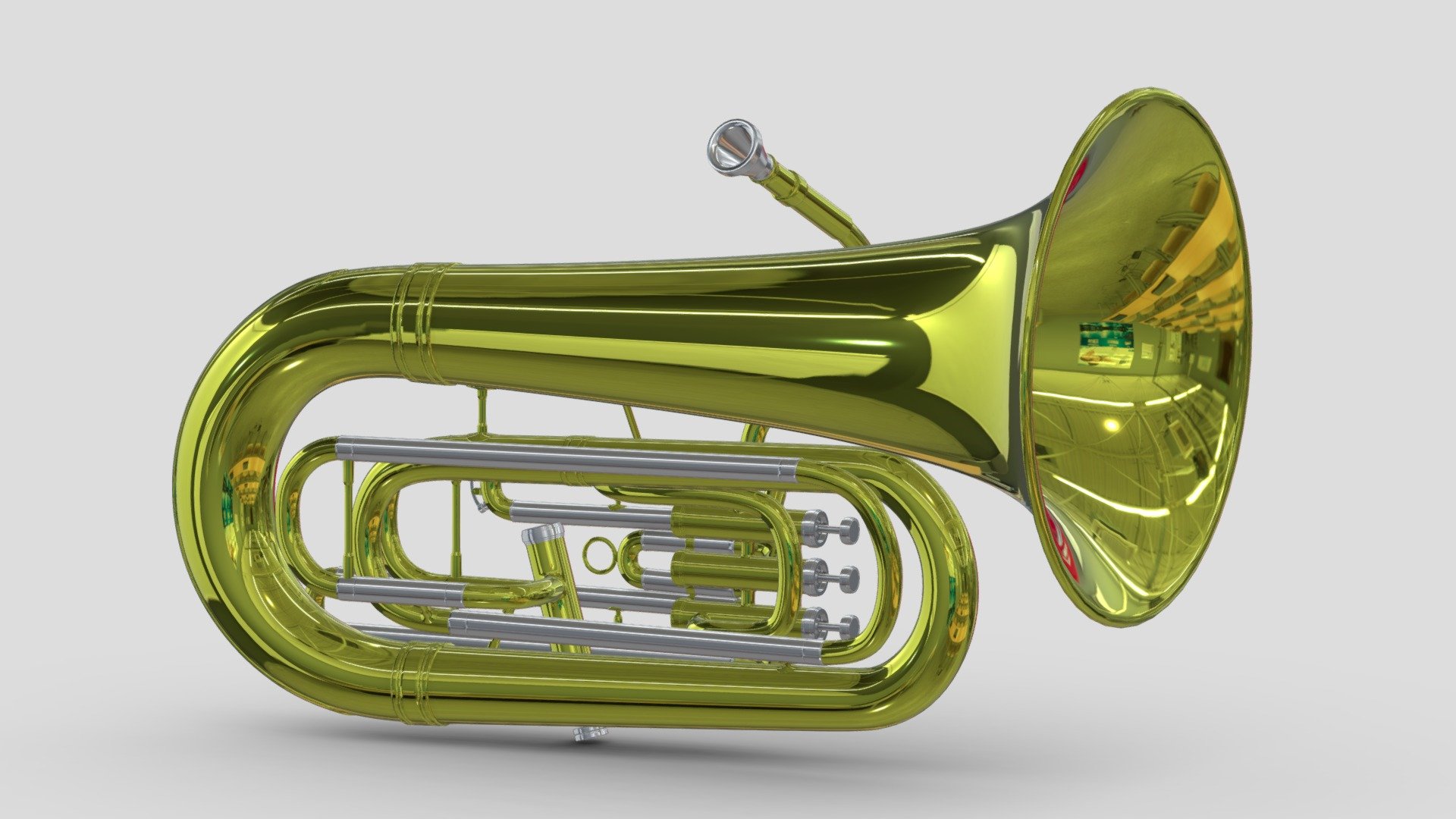 Tuba 3d model