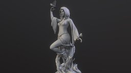 Nocturnal 3D printable figure