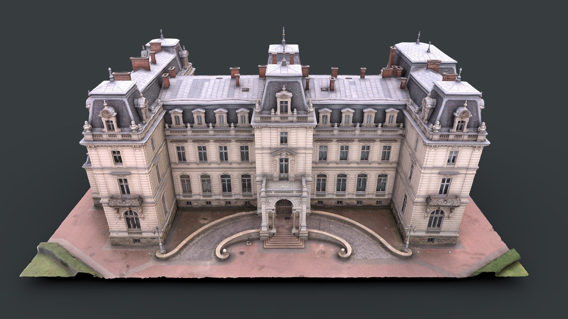 Potocki Palace 3d model