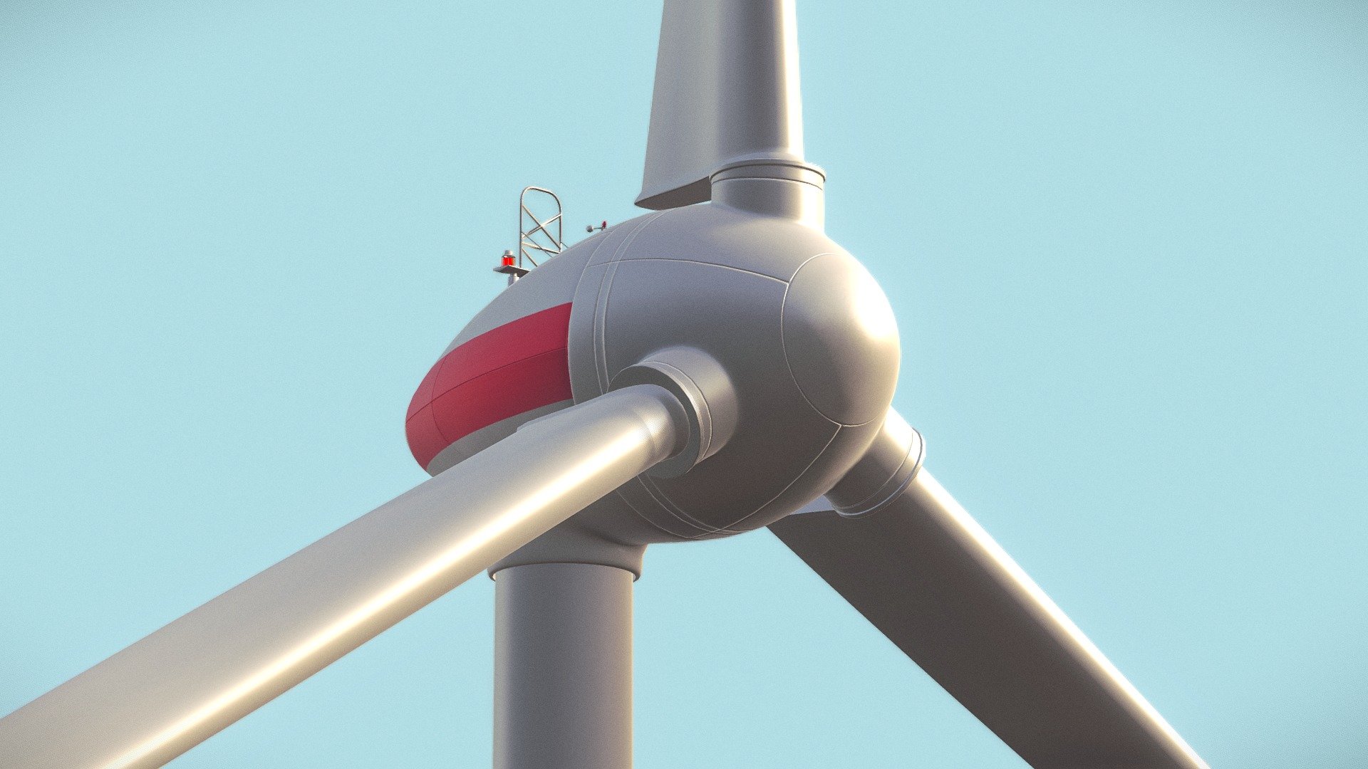 Wind Turbine 3d model