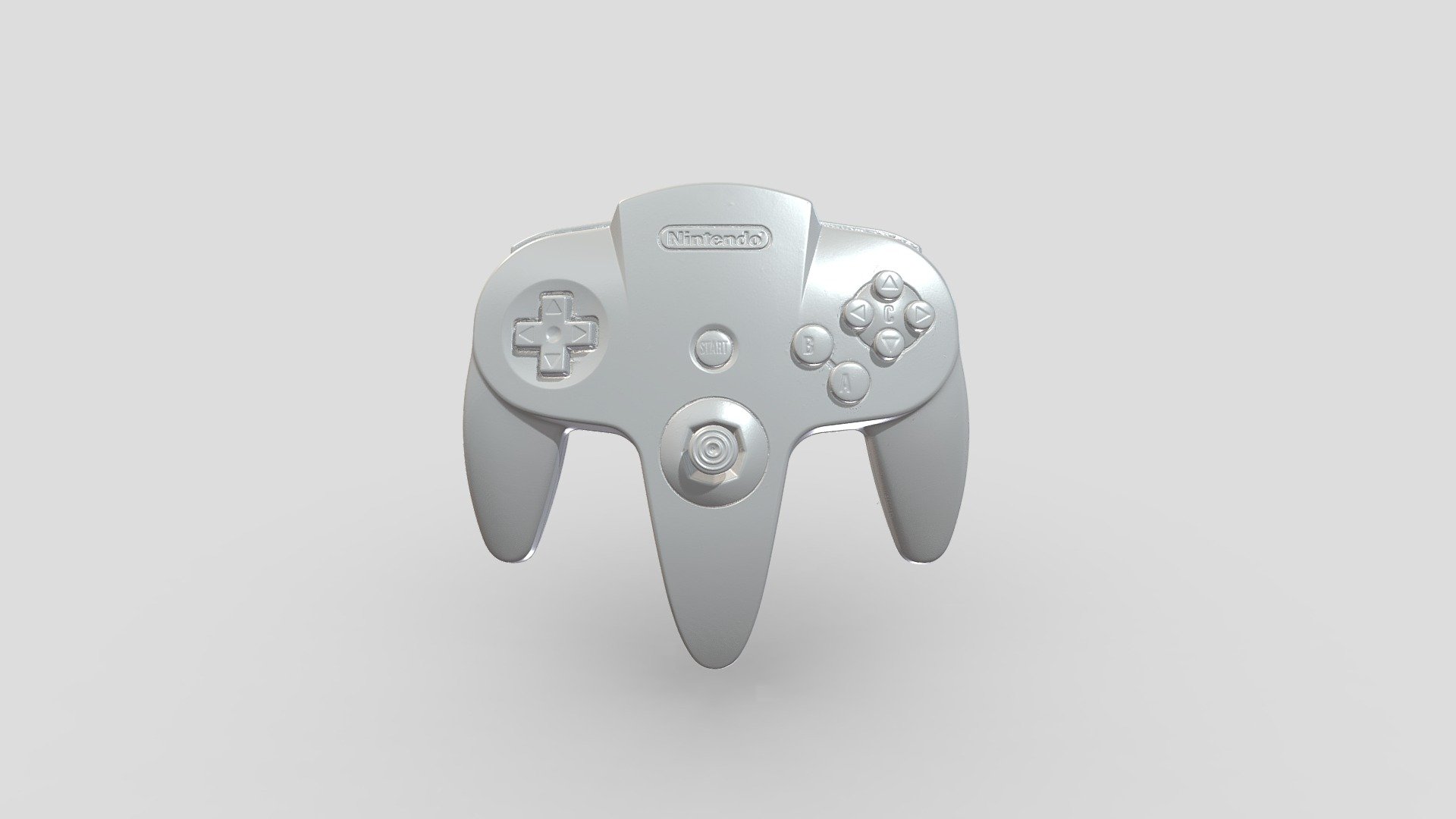 N64 Controller 3d model