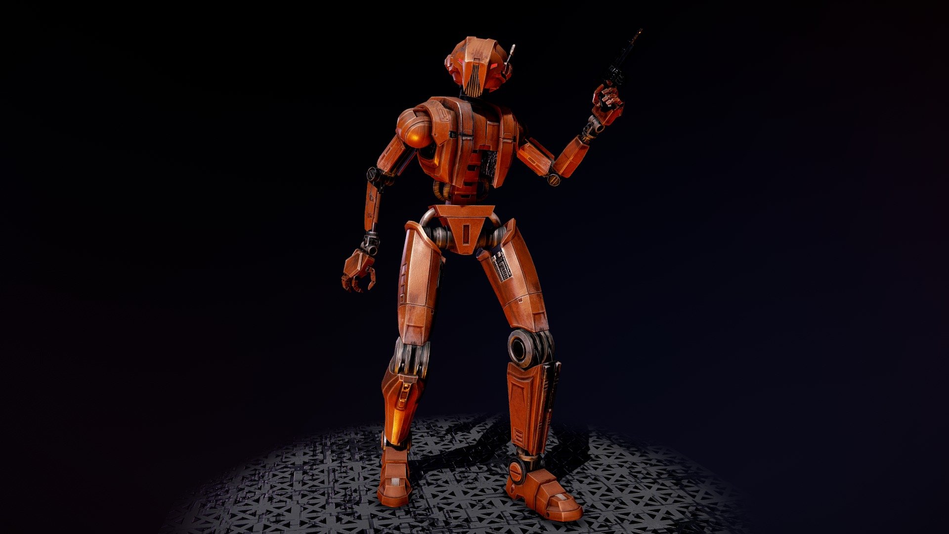 HK-47 3d model