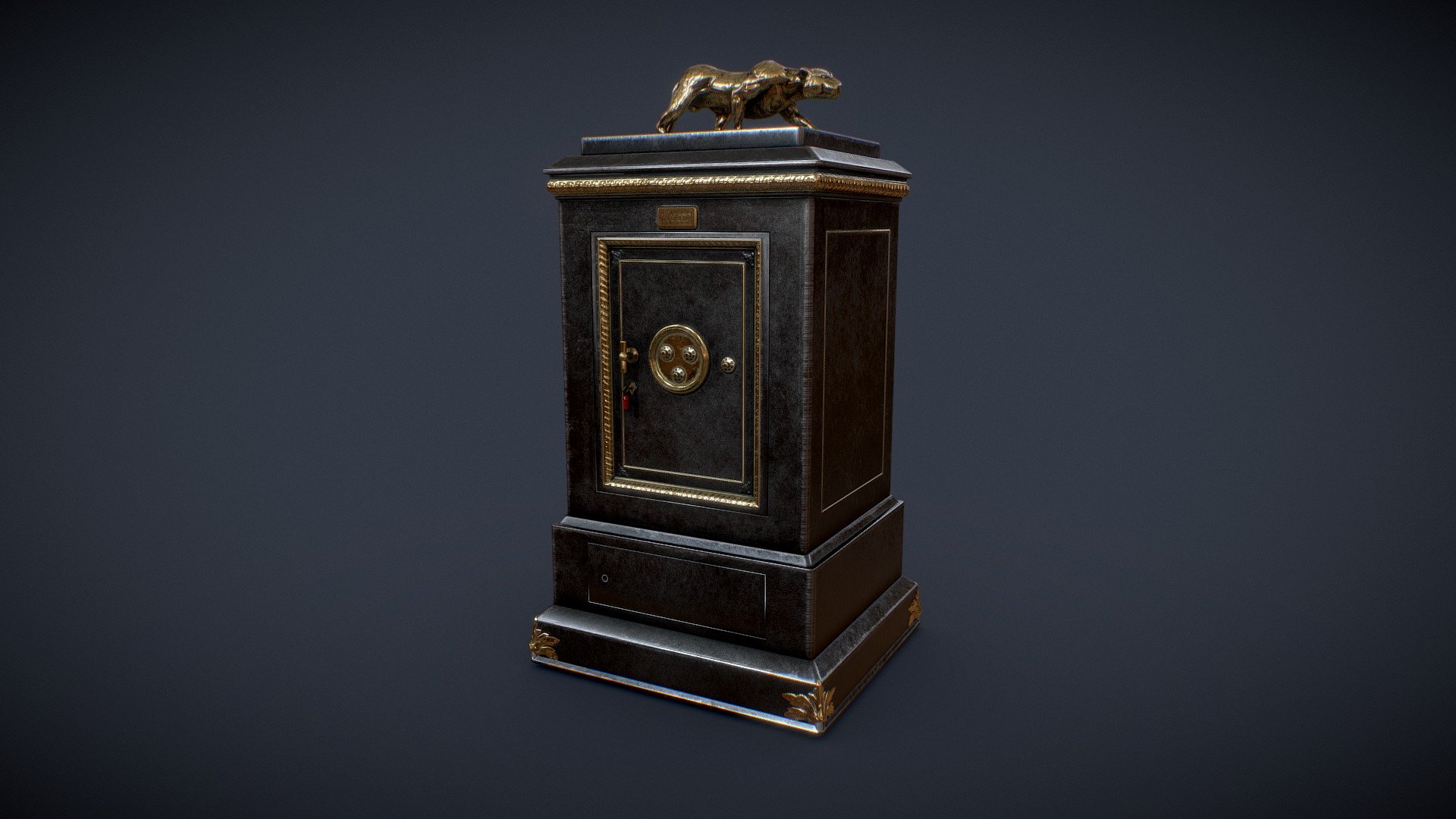 Chest_Victorian 3d model