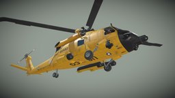 Sikorsky MH-60T "Jay Hawk" Basic Animation