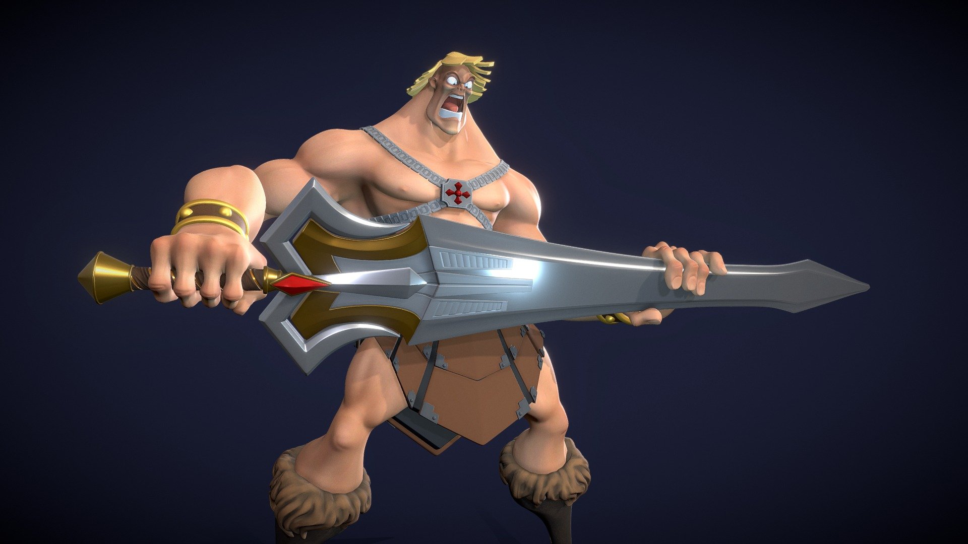 He-Man 3d model