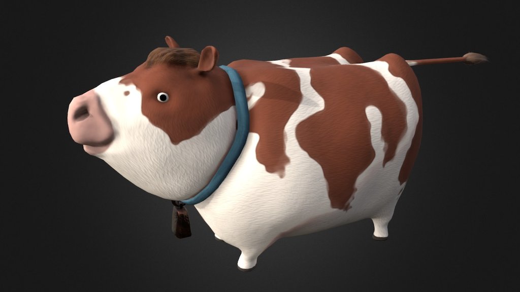 Cow 3d model