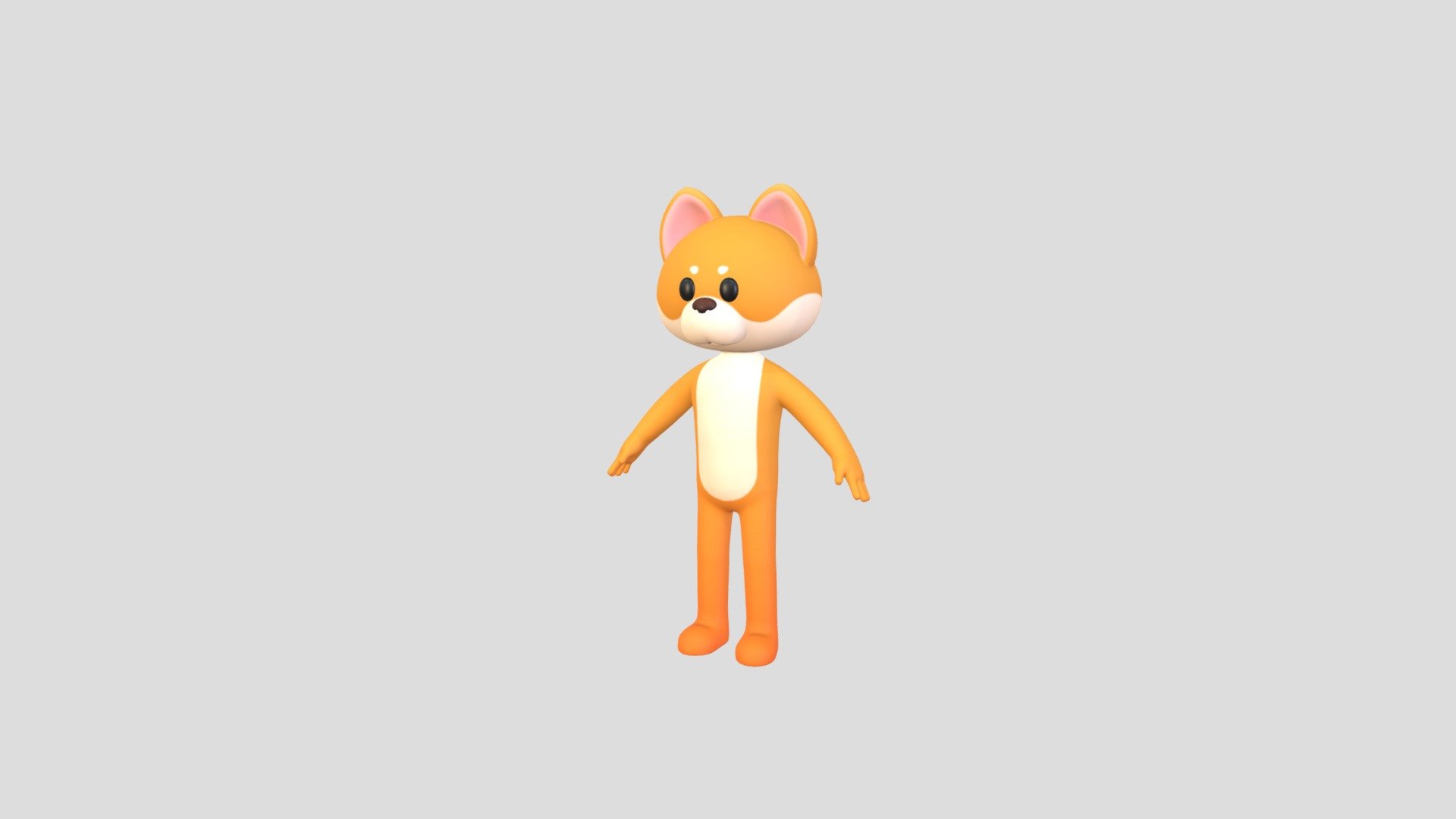 Character221 Dog 3d model