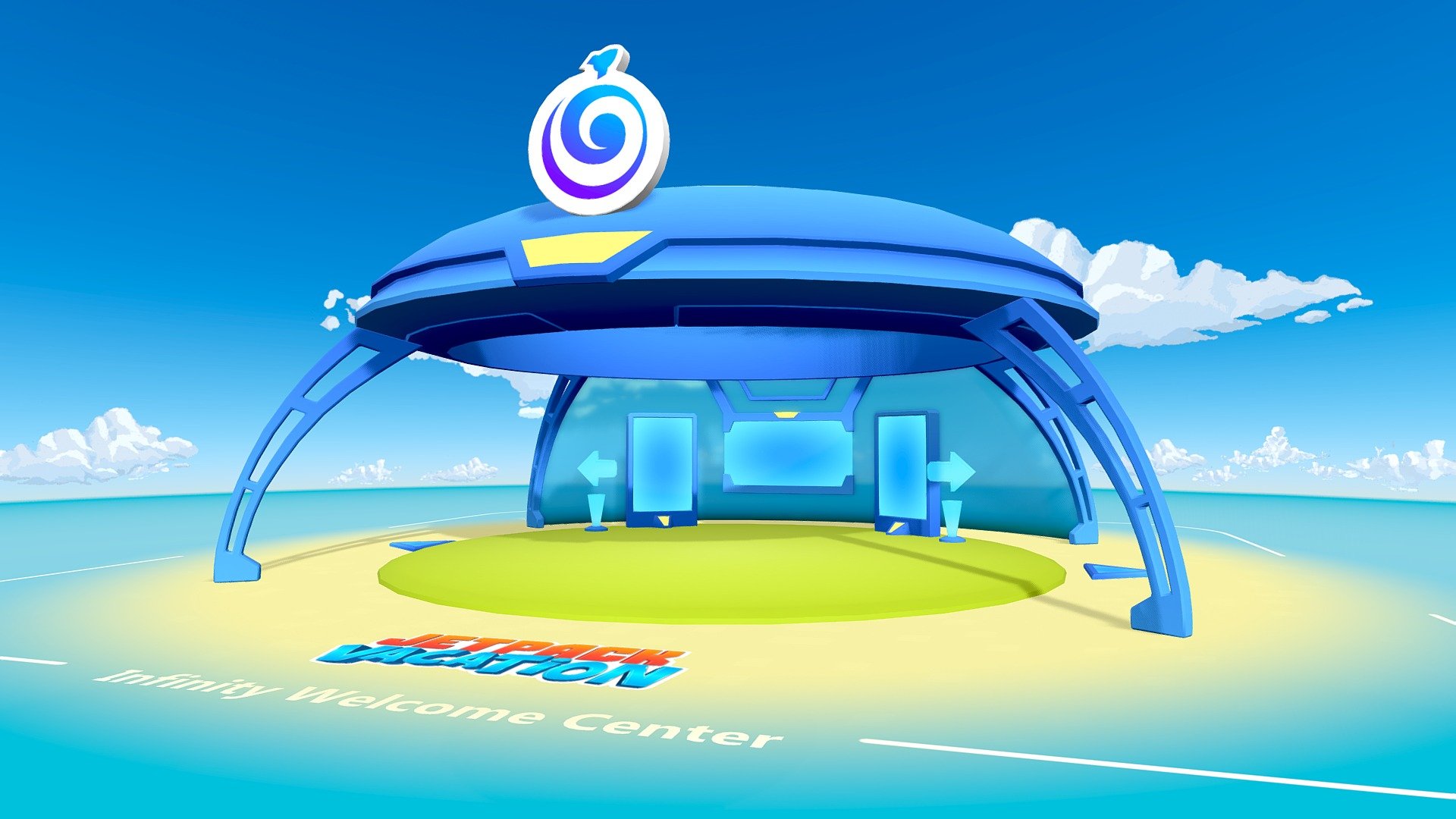 Infinity Welcome Center 3d model