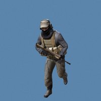 Soilder_Model(123D scan + Z-Brush)