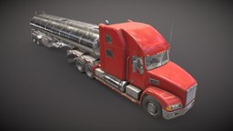 Semi Truck Tanker