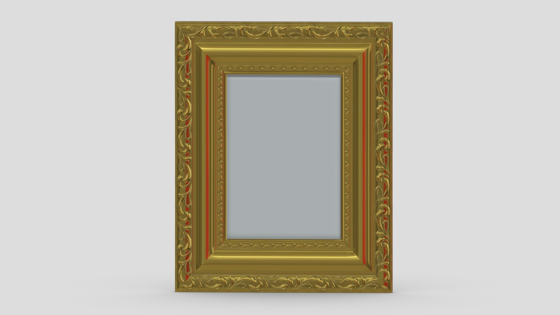 Classic Frame 09 3d model