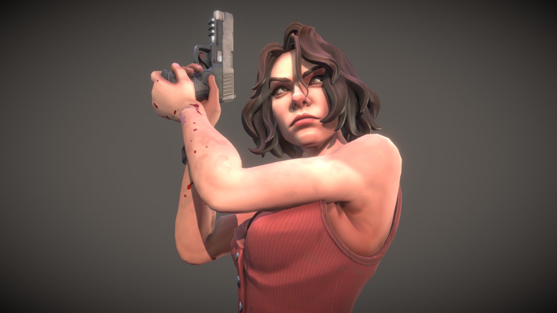 The Walking Dead Empires: Maggie 3d model