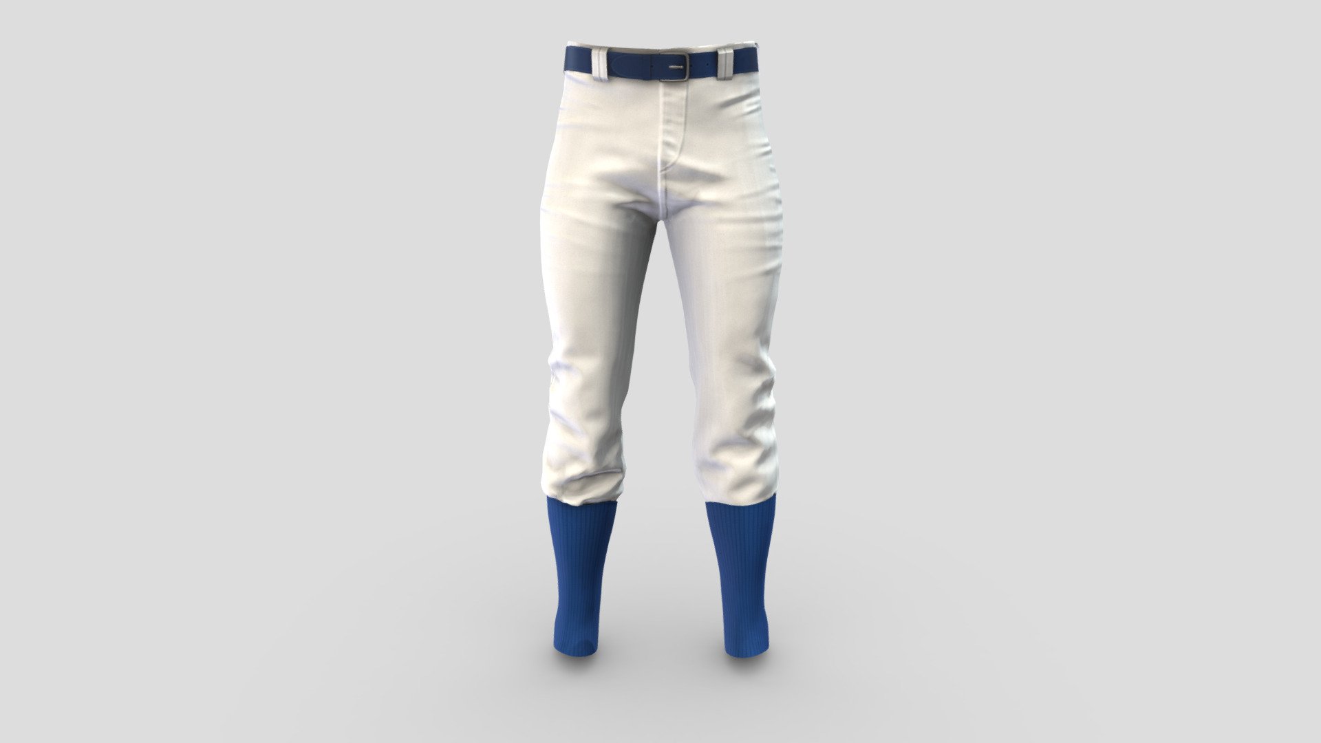 Mens Legs Tucked In Socks Pants 3d model