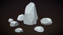 Low Poly Rocks