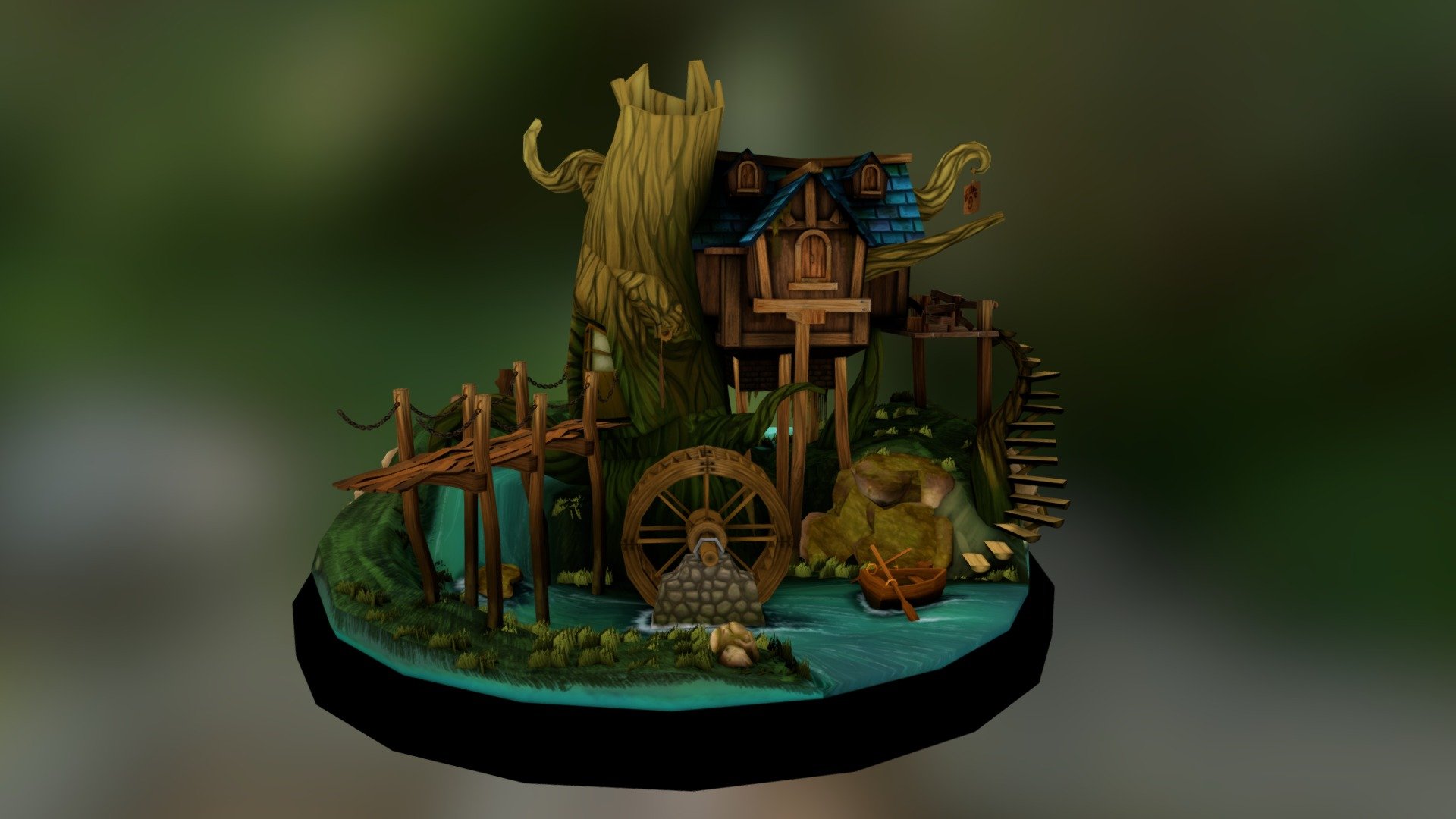 The Mill 3d model