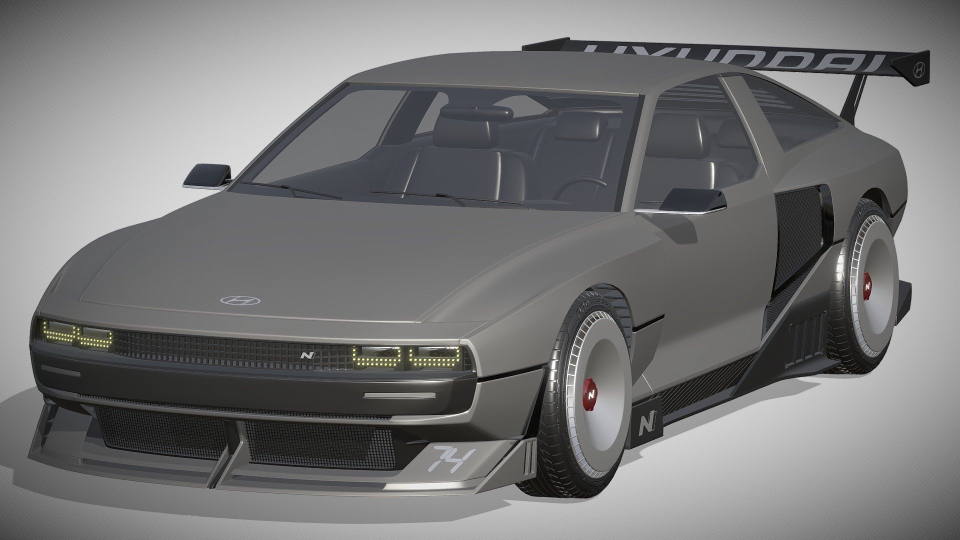 Hyundai N Vision 74 3d model