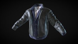 Low poly Male Cloth 01