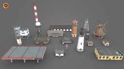 19 Buildings & Structures Collection