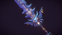 Witcher Stylized Sword